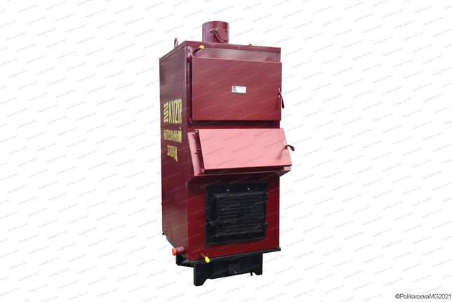 Котел твердотопливный 0.15 МВт на дровах и угле