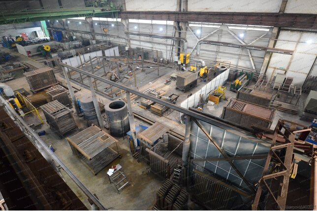 Газовый котел 300 кВт производство