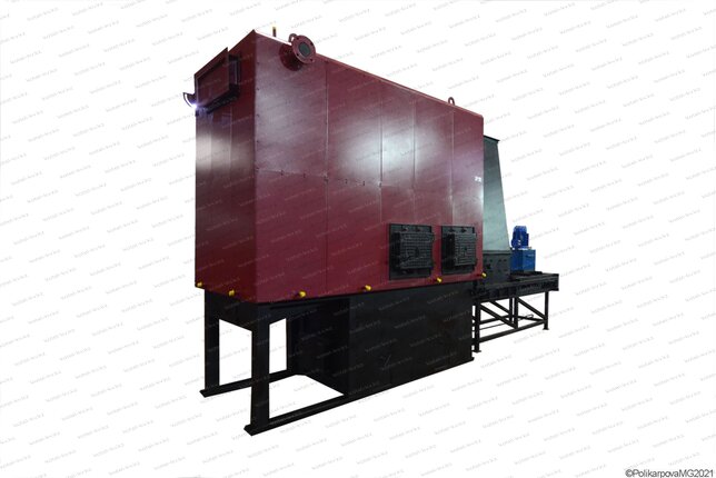 Котел твердотопливный на опилках 0.15 МВт