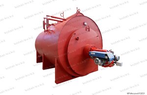 Генератор пара 1200 кг 130 С на газе